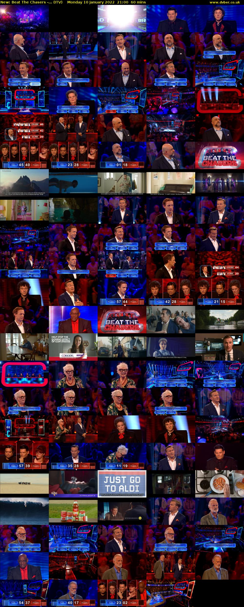 Beat The Chasers -... (ITV) Monday 10 January 2022 21:00 - 22:00