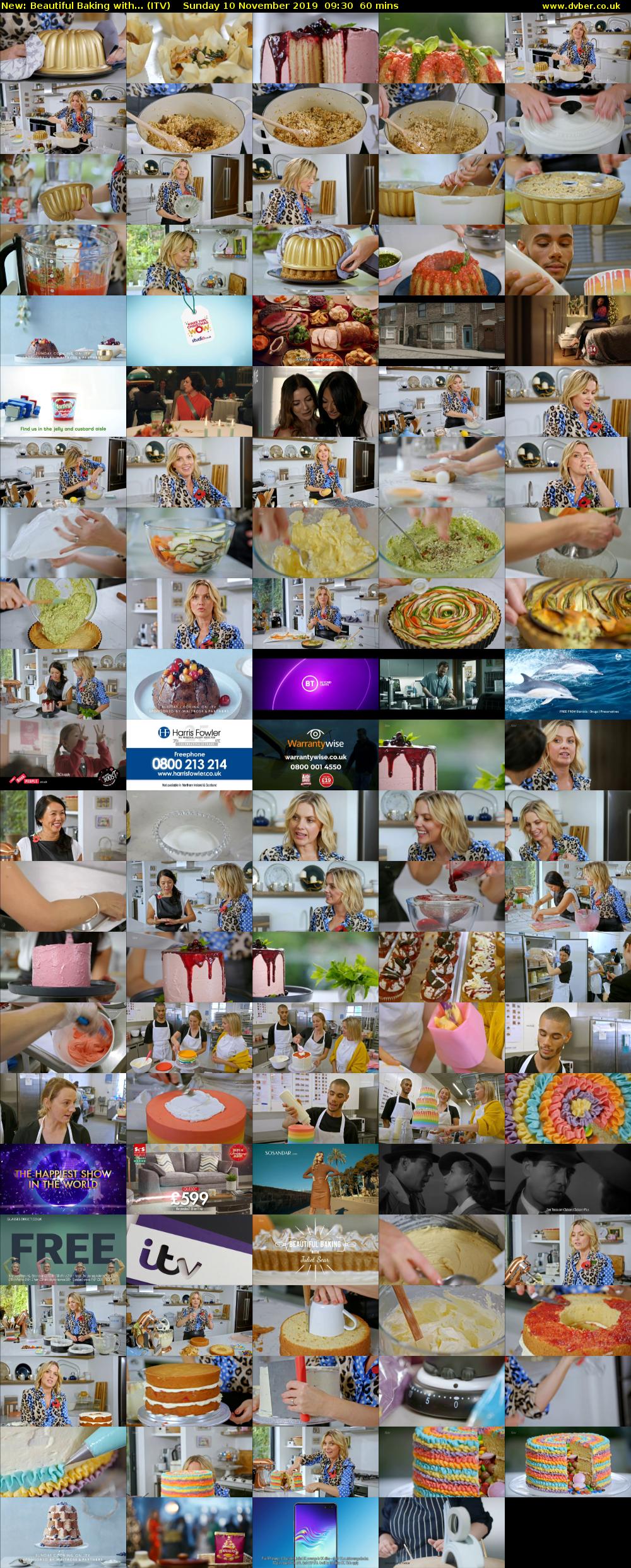 Beautiful Baking with... (ITV) Sunday 10 November 2019 09:30 - 10:30