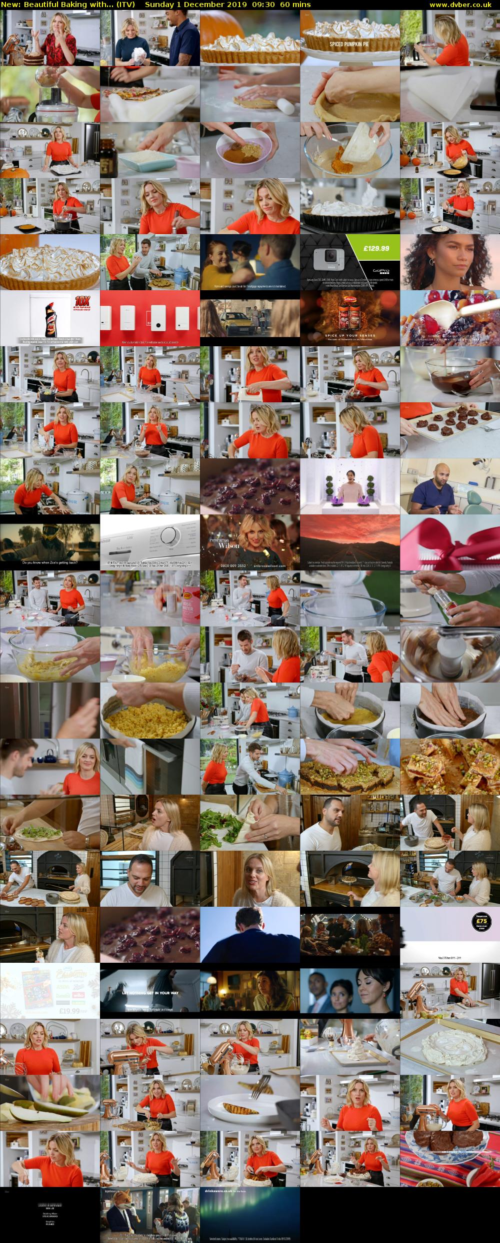 Beautiful Baking with... (ITV) Sunday 1 December 2019 09:30 - 10:30
