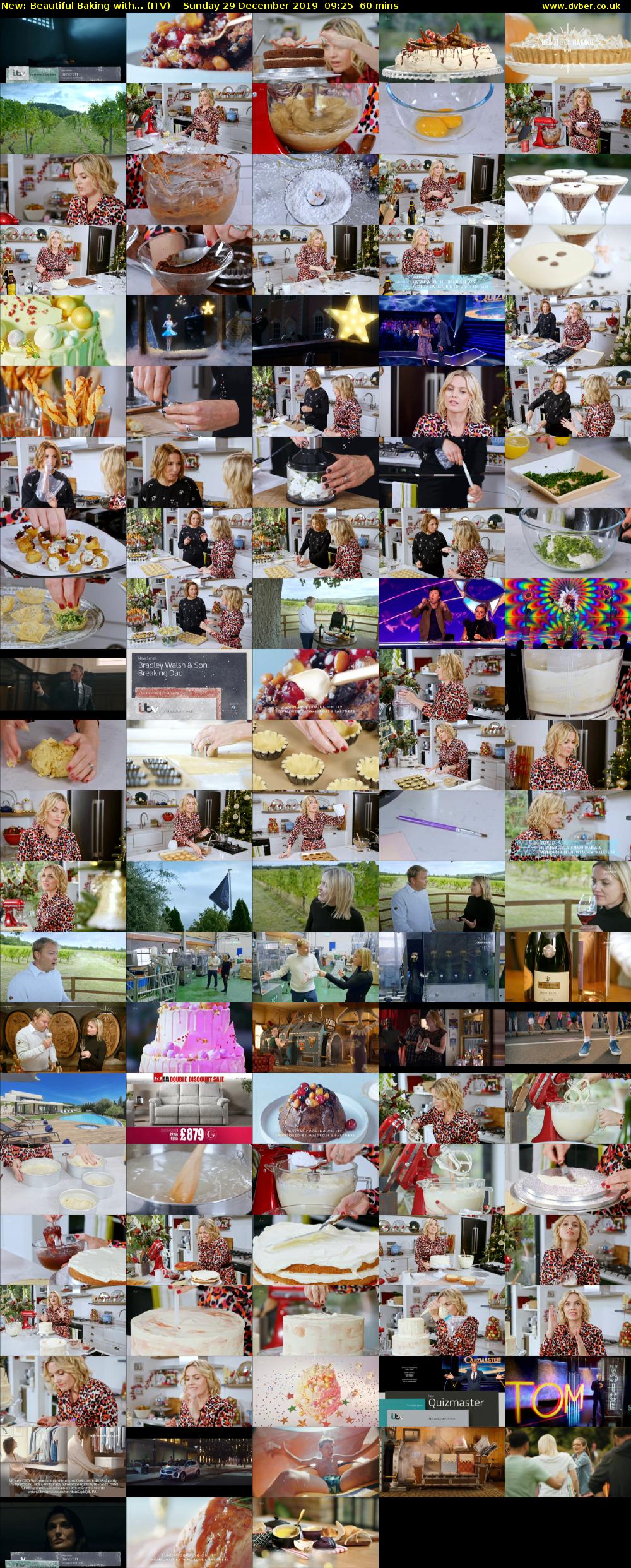 Beautiful Baking with... (ITV) Sunday 29 December 2019 09:25 - 10:25