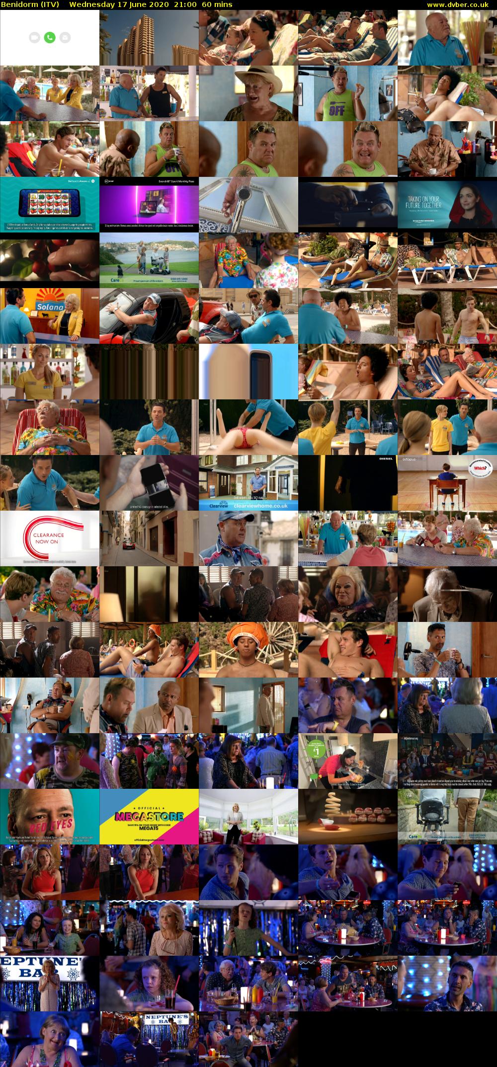 Benidorm (ITV) Wednesday 17 June 2020 21:00 - 22:00
