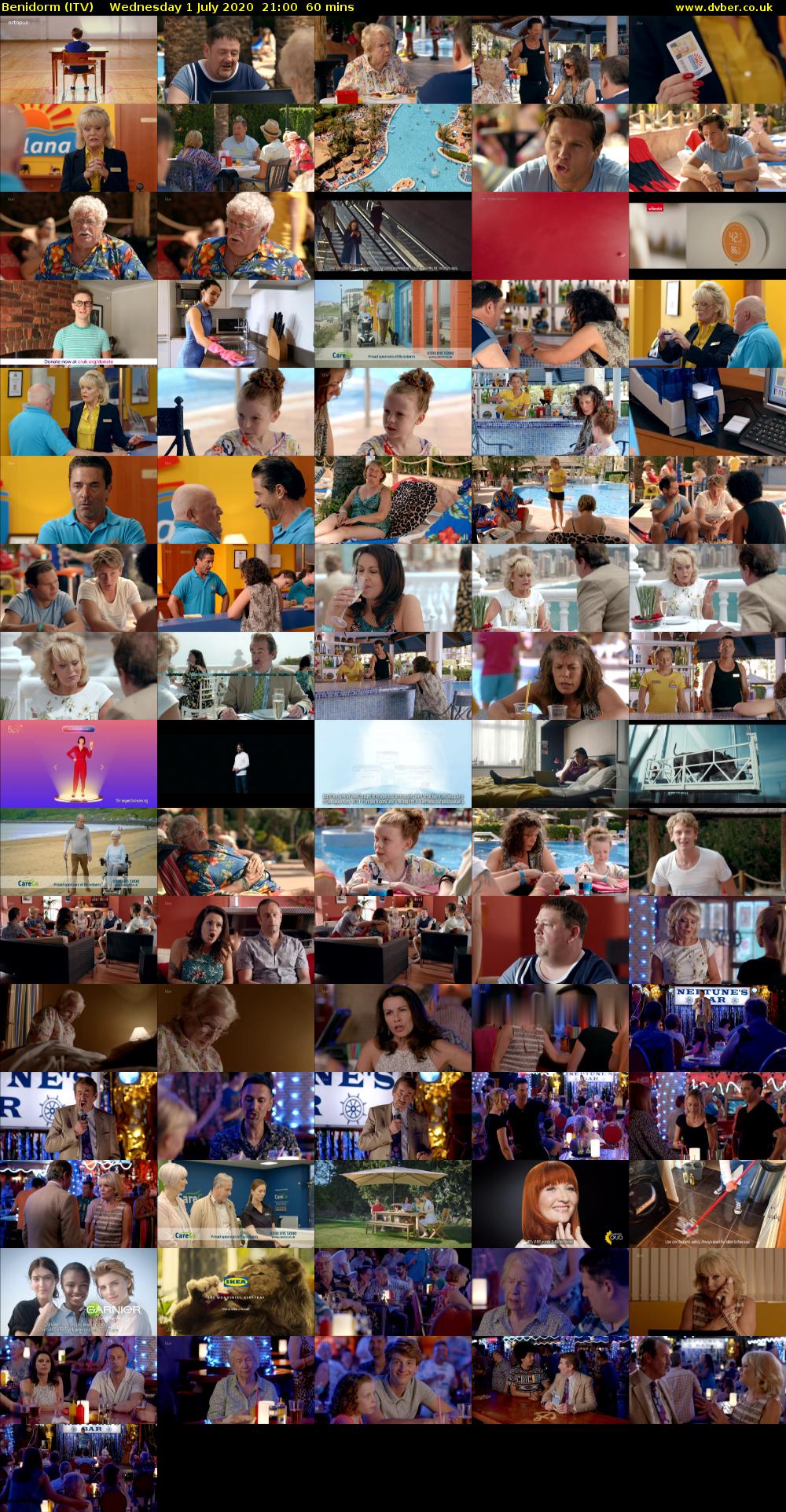 Benidorm (ITV) Wednesday 1 July 2020 21:00 - 22:00
