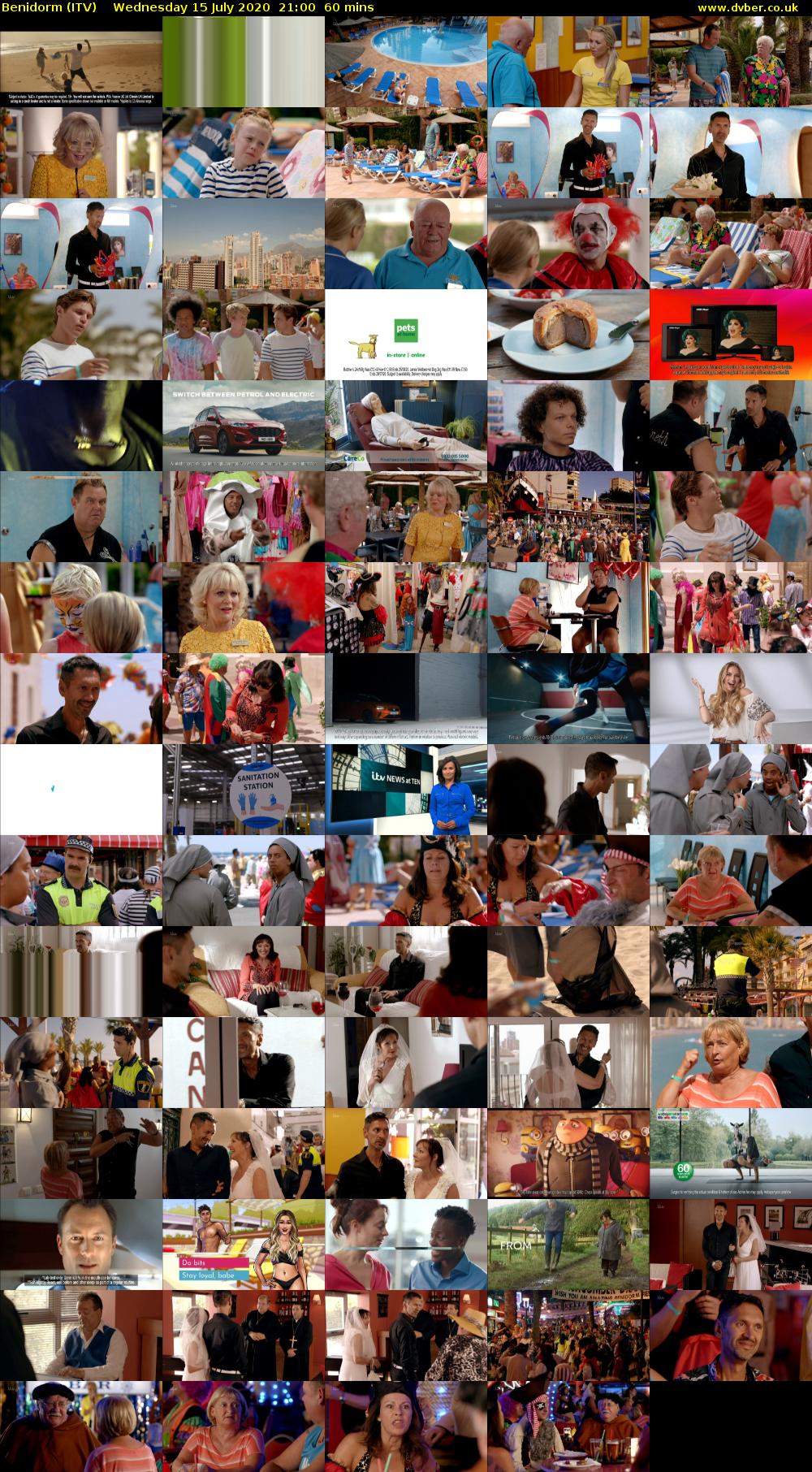 Benidorm (ITV) Wednesday 15 July 2020 21:00 - 22:00
