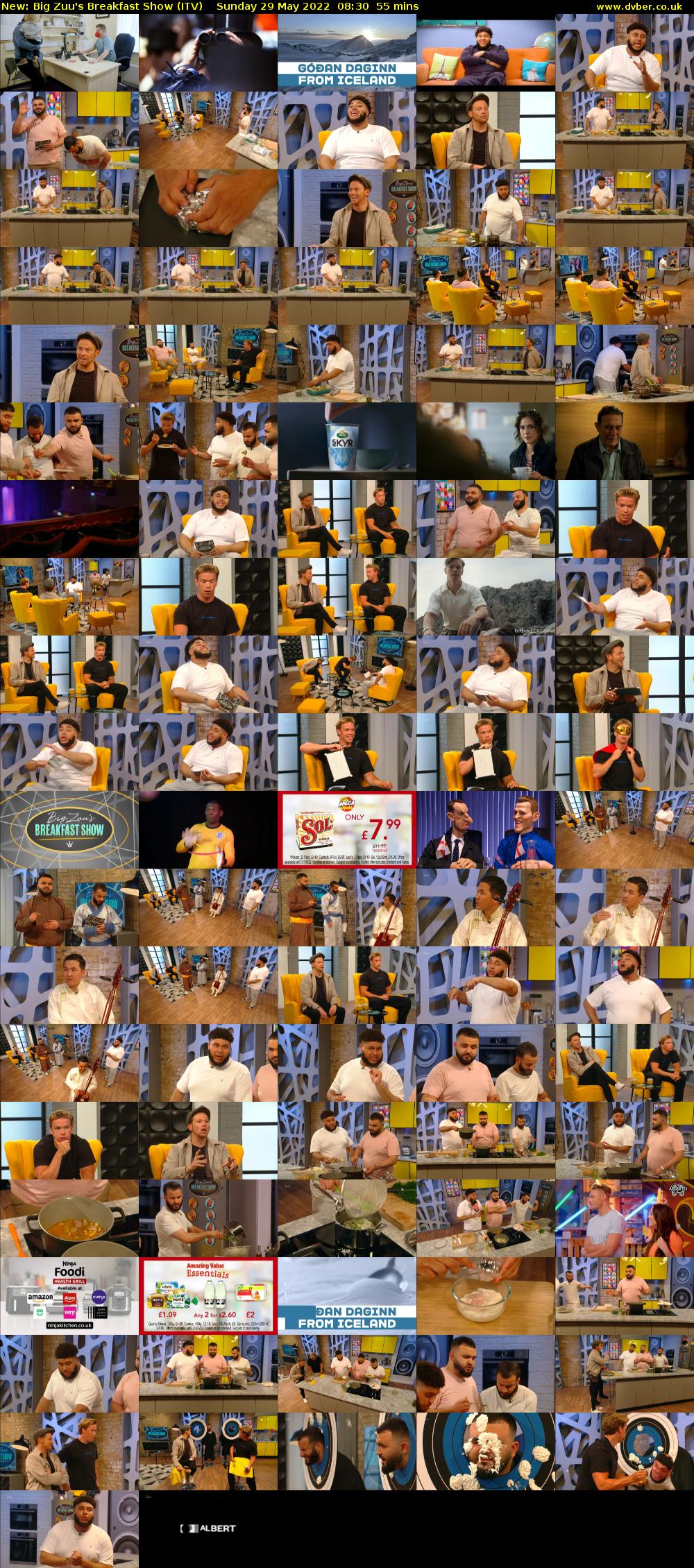 Big Zuu's Breakfast Show (ITV) Sunday 29 May 2022 08:30 - 09:25