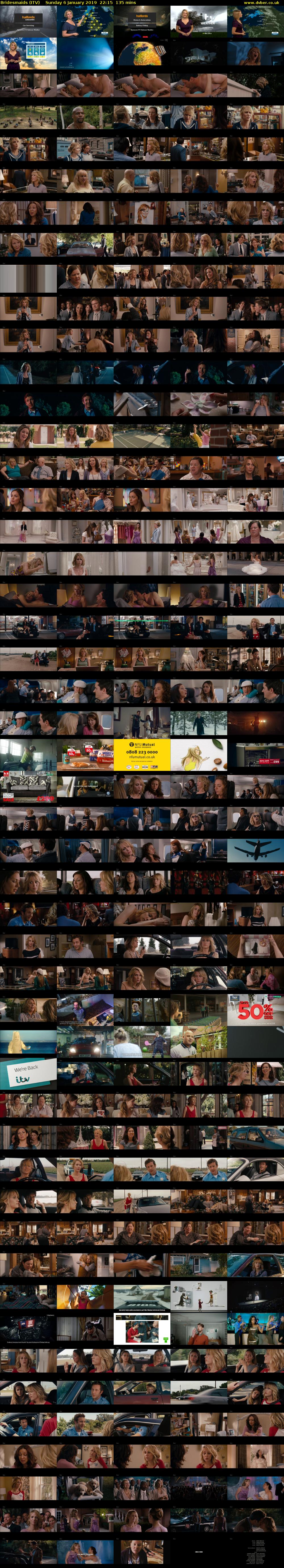 Bridesmaids (ITV) Sunday 6 January 2019 22:15 - 00:30