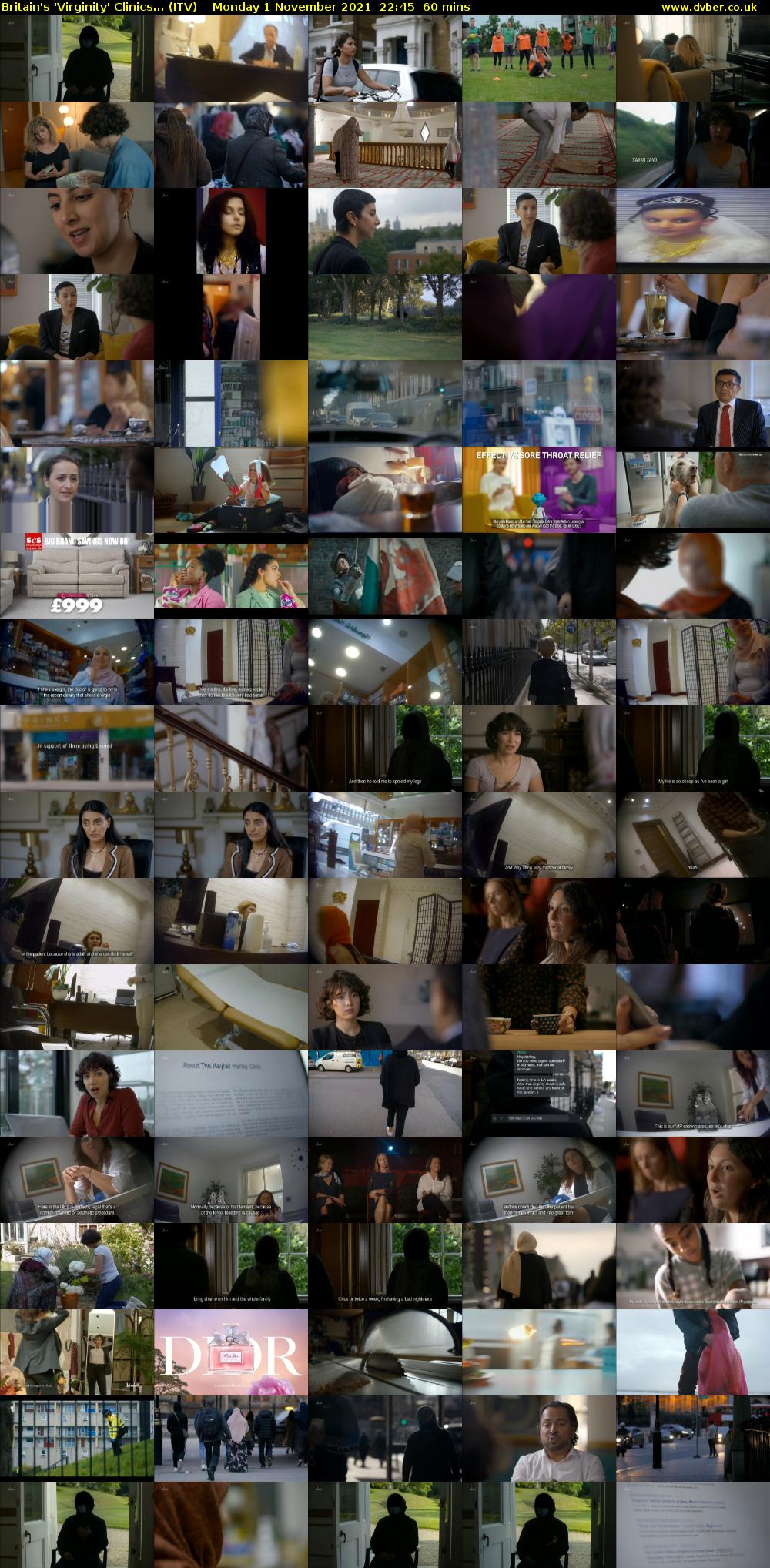 Britain's 'Virginity' Clinics... (ITV) Monday 1 November 2021 22:45 - 23:45