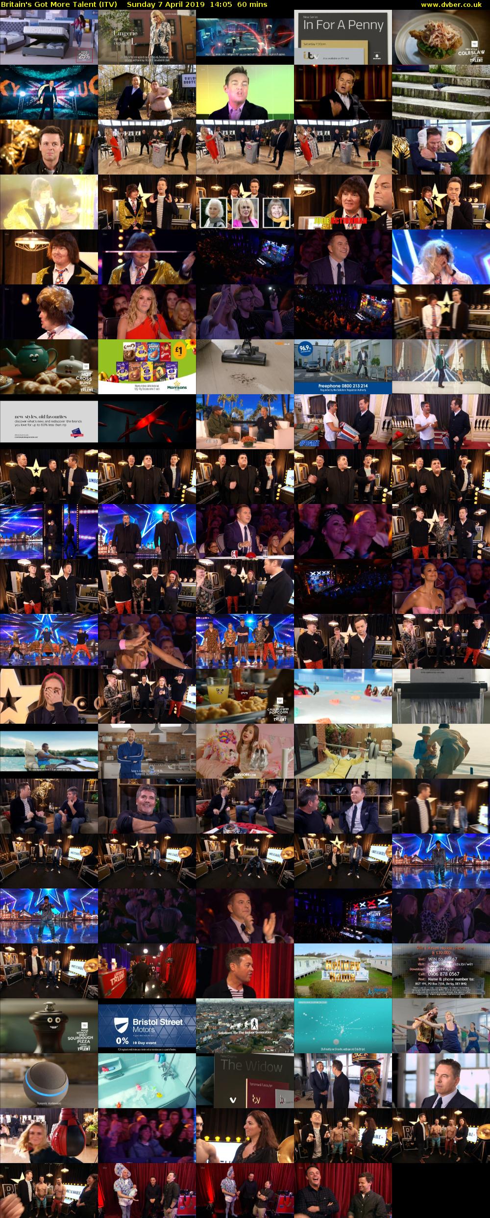 Britain's Got More Talent (ITV) Sunday 7 April 2019 14:05 - 15:05