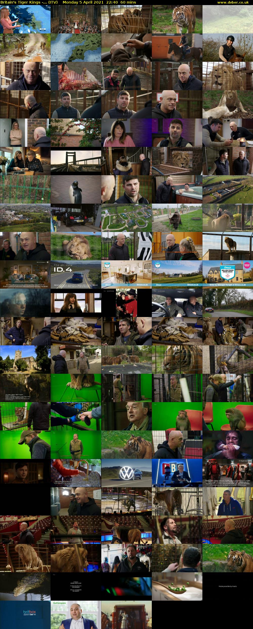 Britain's Tiger Kings -... (ITV) Monday 5 April 2021 22:40 - 23:40