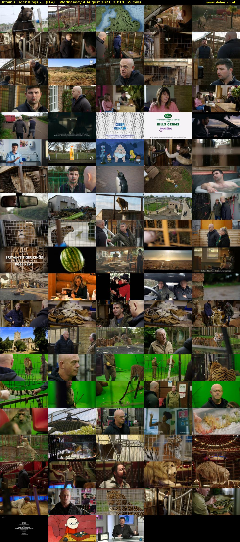 Britain's Tiger Kings -... (ITV) Wednesday 4 August 2021 23:10 - 00:05
