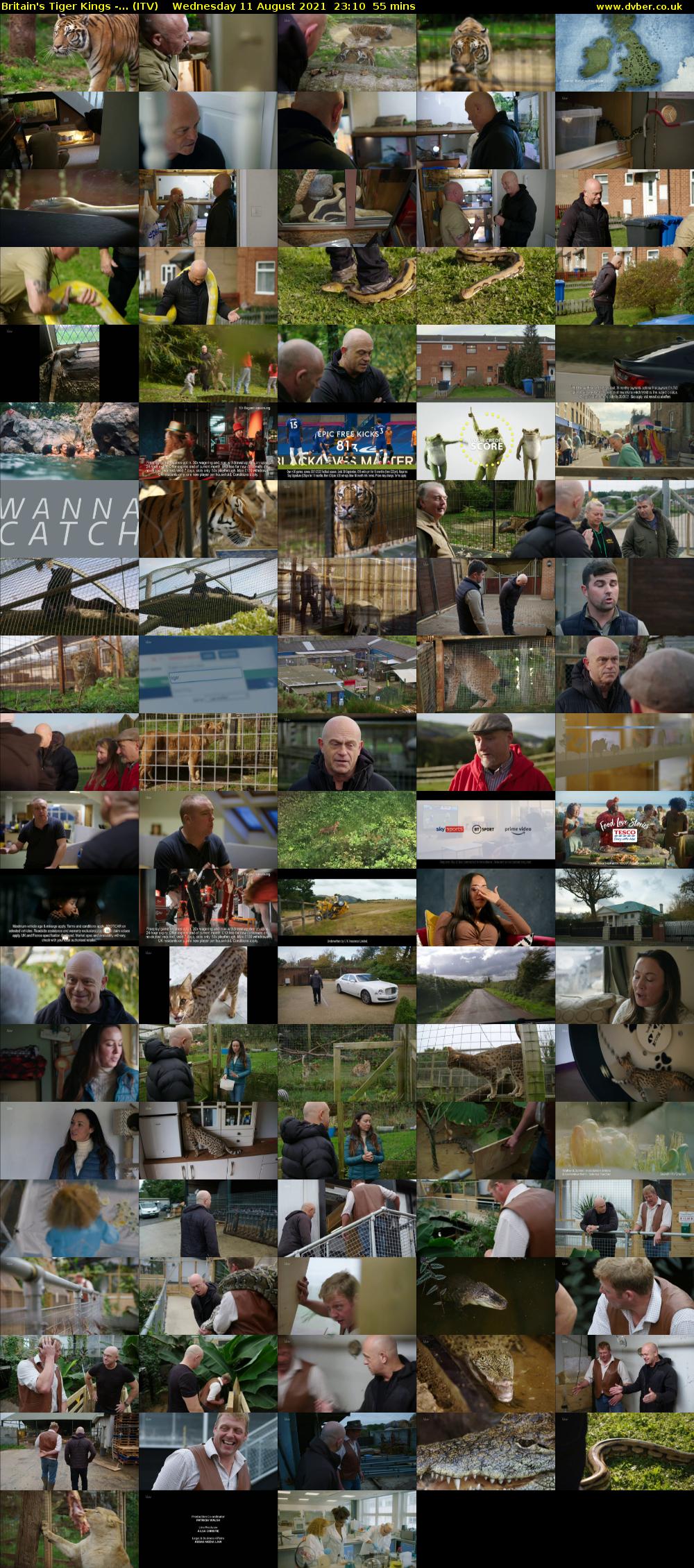 Britain's Tiger Kings -... (ITV) Wednesday 11 August 2021 23:10 - 00:05