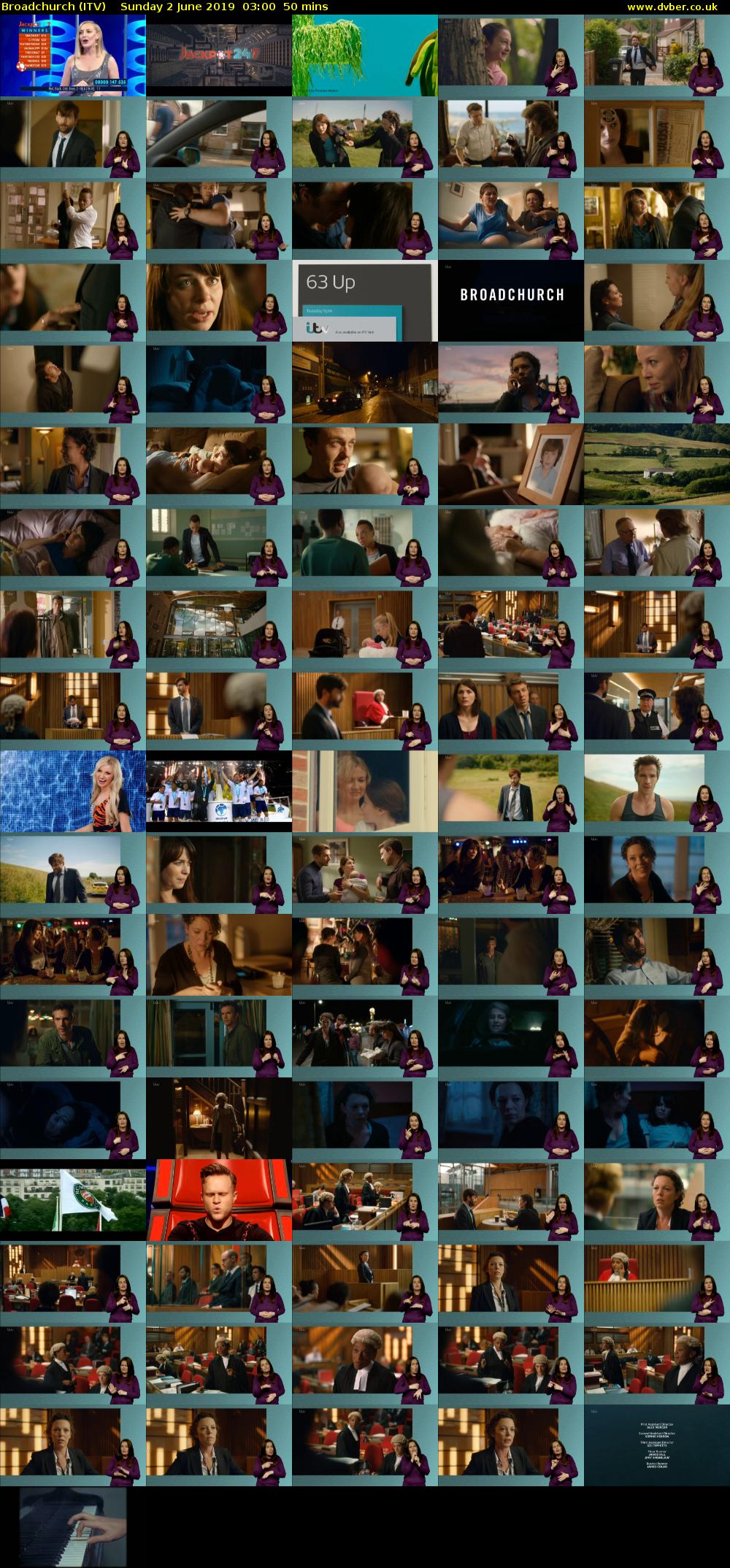 Broadchurch (ITV) Sunday 2 June 2019 03:00 - 03:50