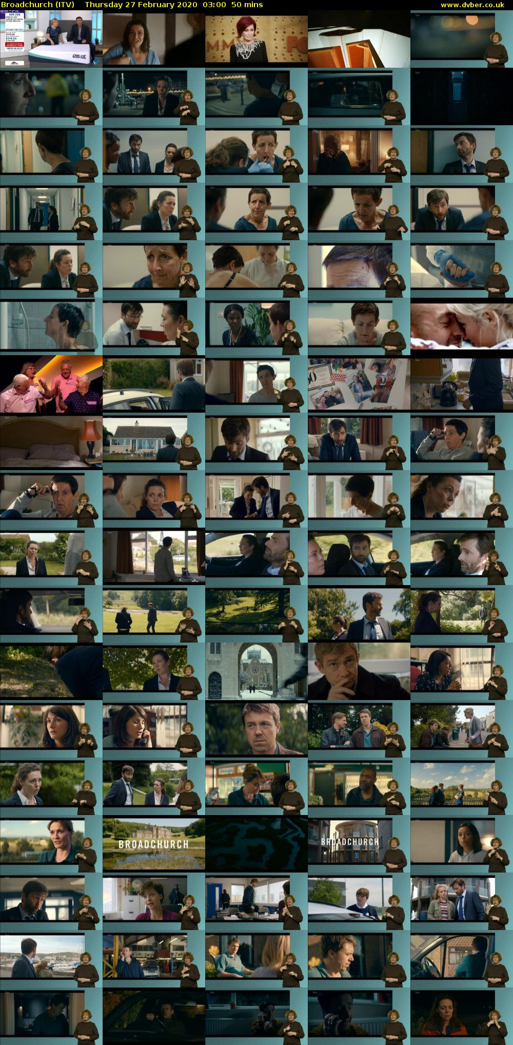Broadchurch (ITV) Thursday 27 February 2020 03:00 - 03:50