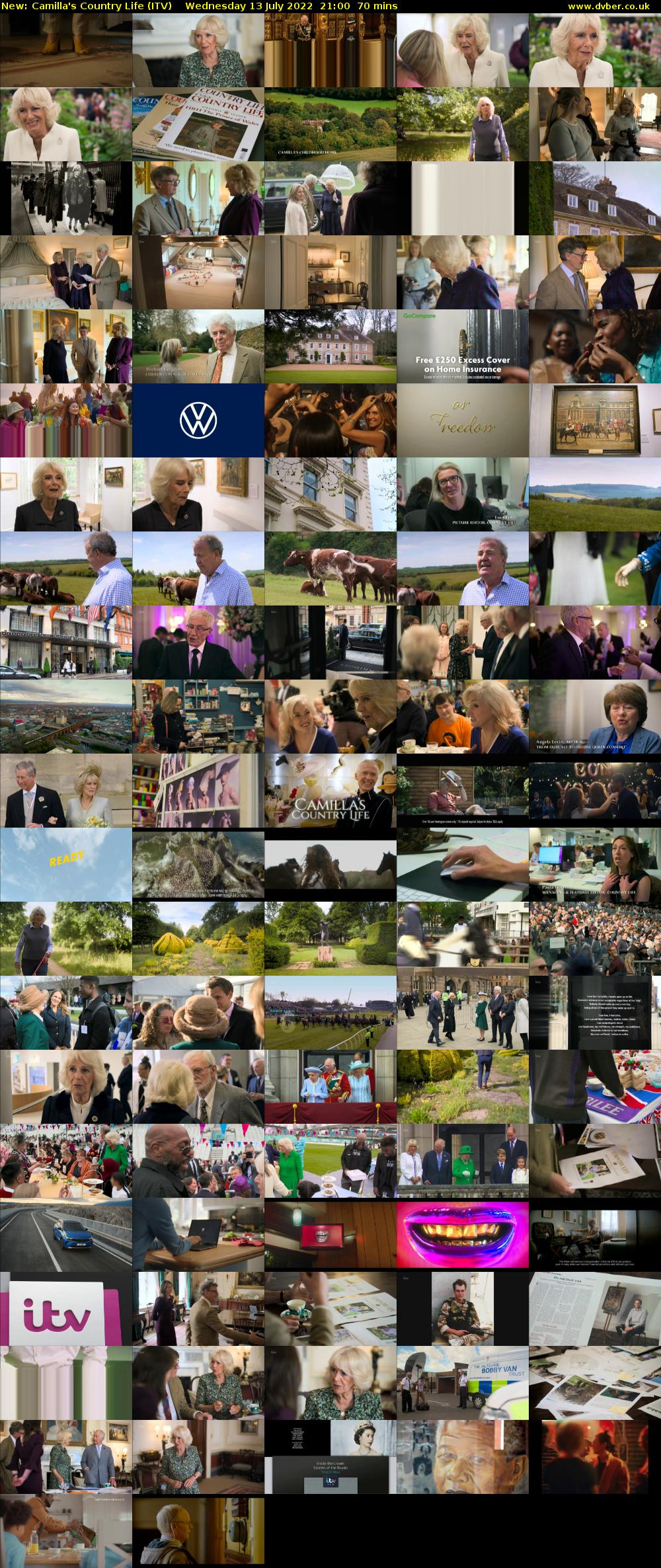 Camilla's Country Life (ITV) Wednesday 13 July 2022 21:00 - 22:10