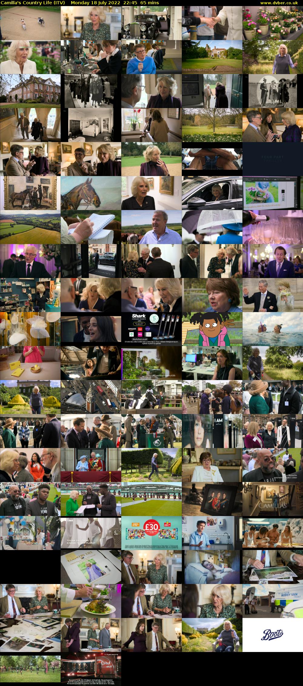 Camilla's Country Life (ITV) Monday 18 July 2022 22:45 - 23:50