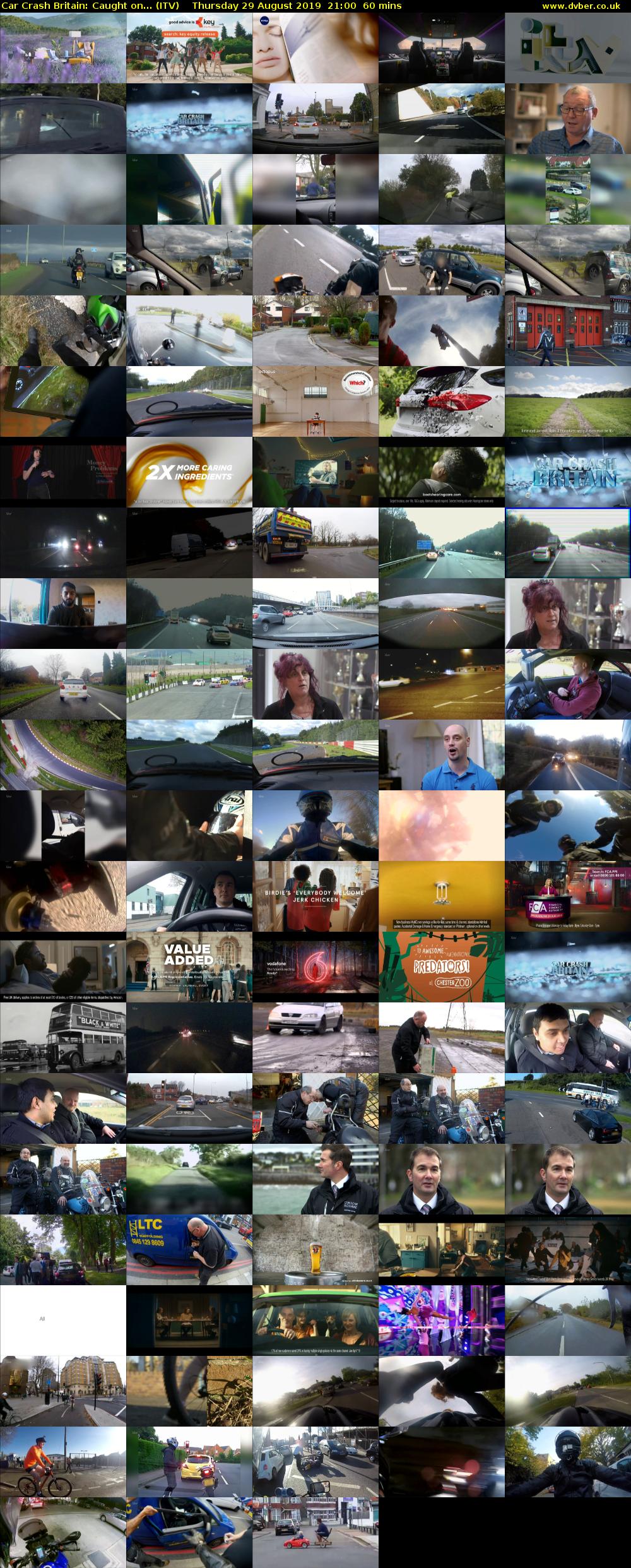 Car Crash Britain: Caught on... (ITV) Thursday 29 August 2019 21:00 - 22:00
