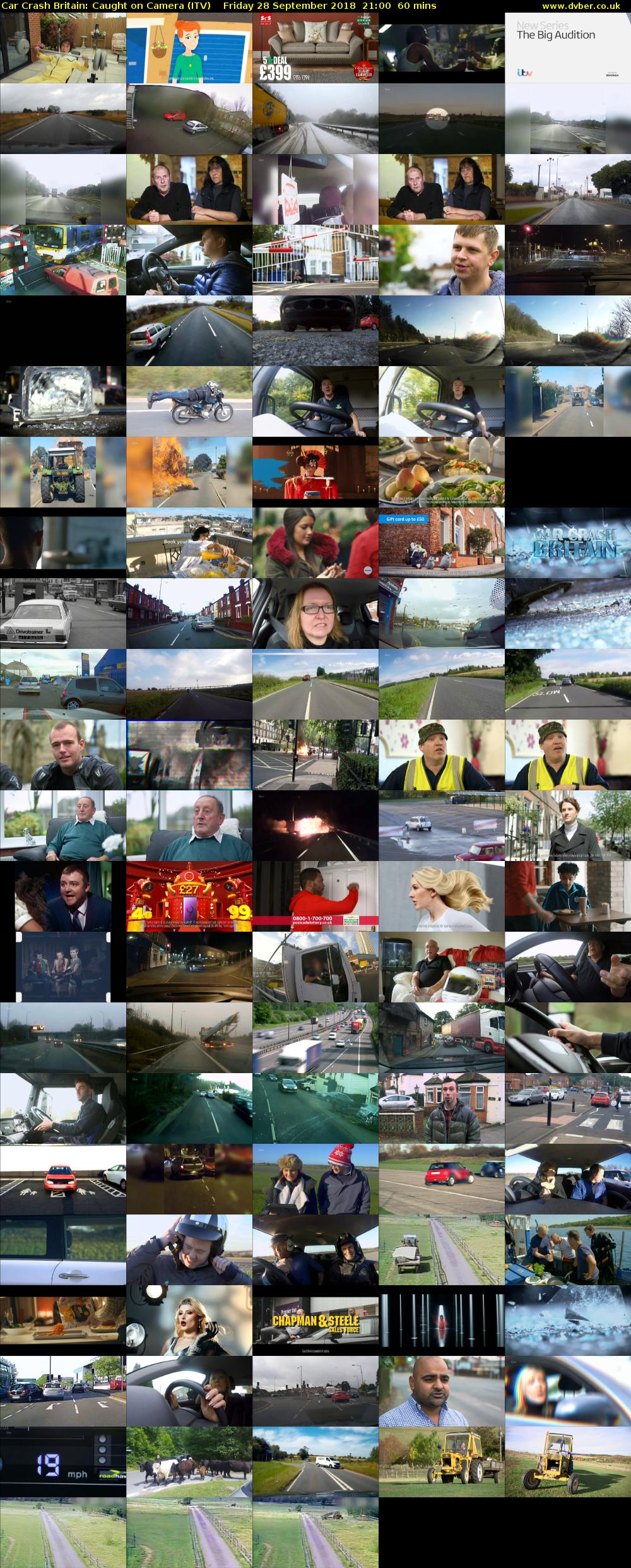 Car Crash Britain: Caught on Camera (ITV) Friday 28 September 2018 21:00 - 22:00