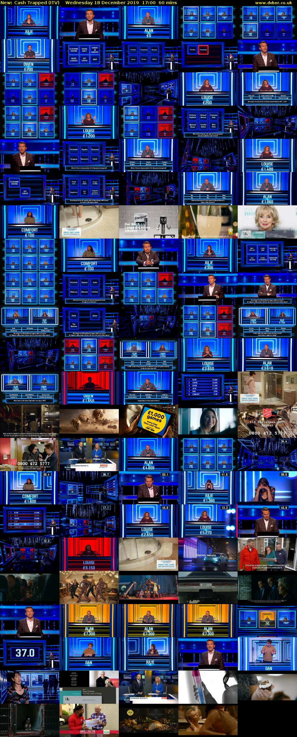 Cash Trapped (ITV) Wednesday 18 December 2019 17:00 - 18:00