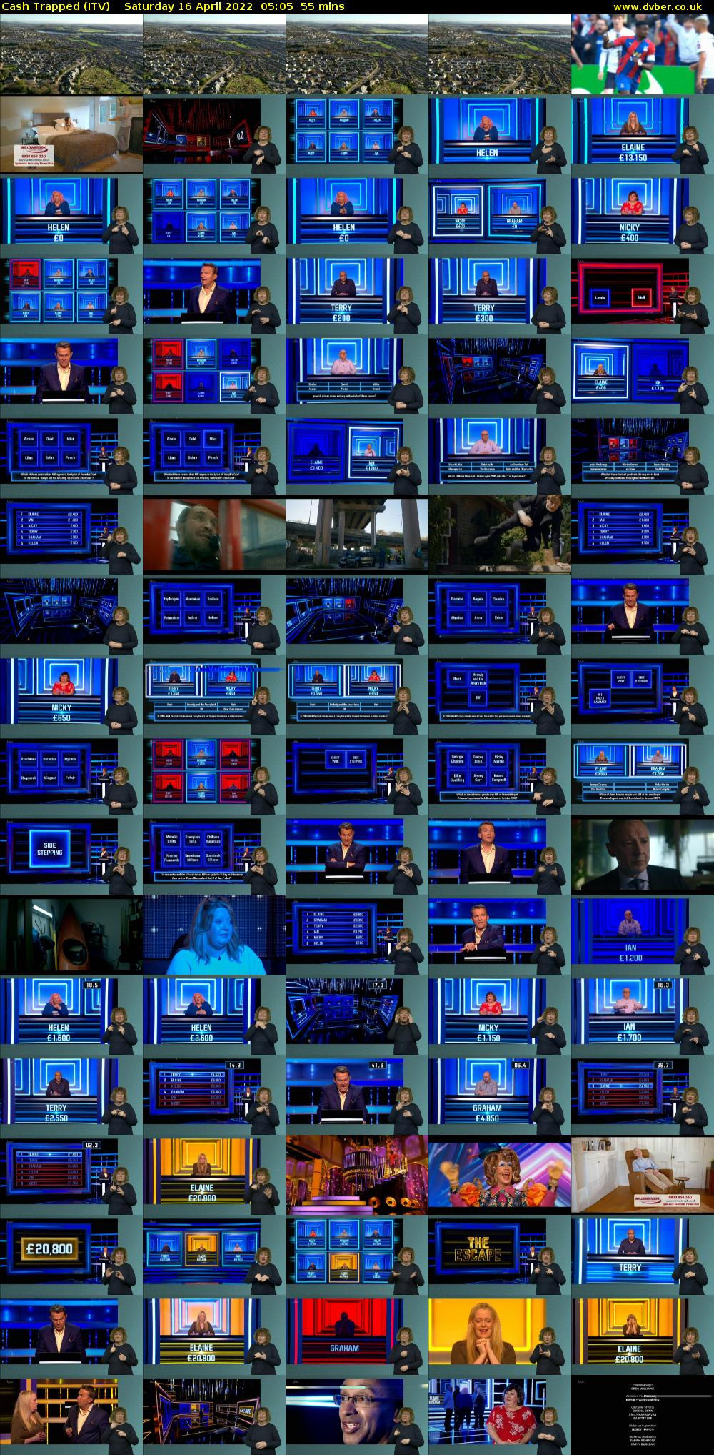 Cash Trapped (ITV) Saturday 16 April 2022 05:05 - 06:00