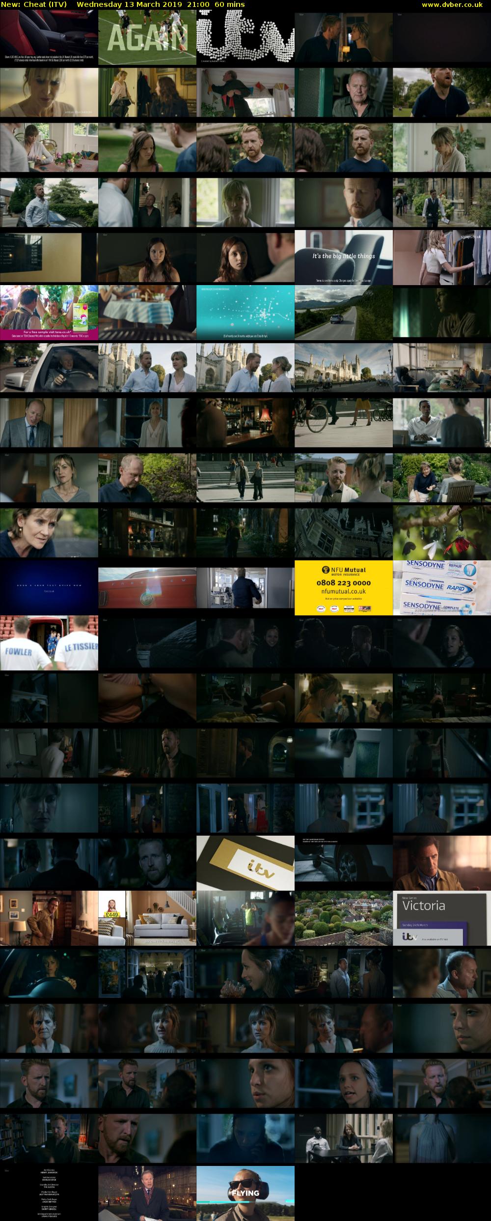 Cheat (ITV) Wednesday 13 March 2019 21:00 - 22:00