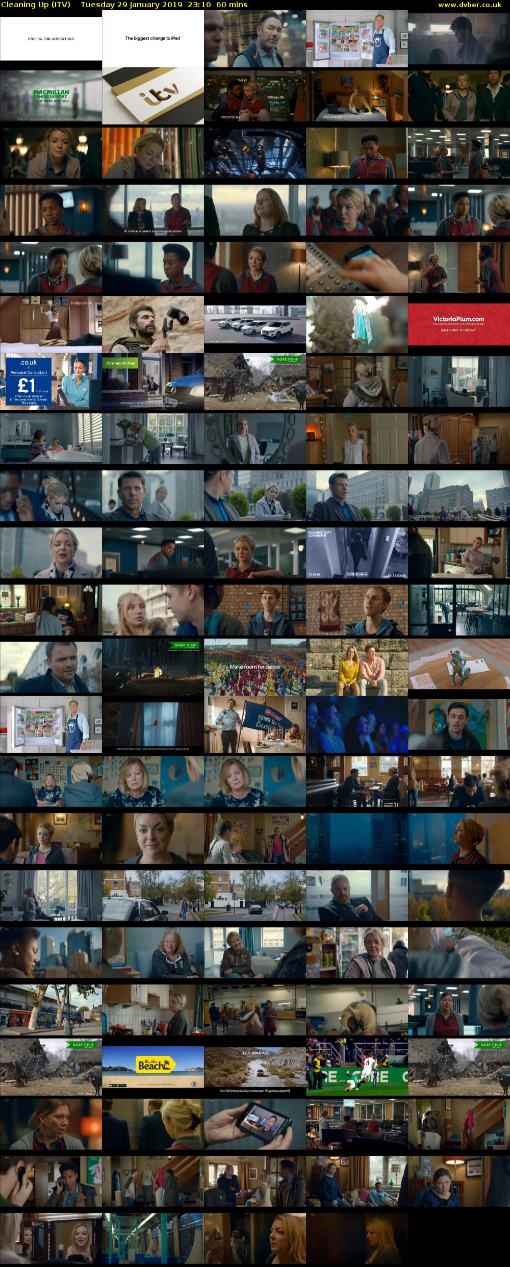 Cleaning Up (ITV) Tuesday 29 January 2019 23:10 - 00:10