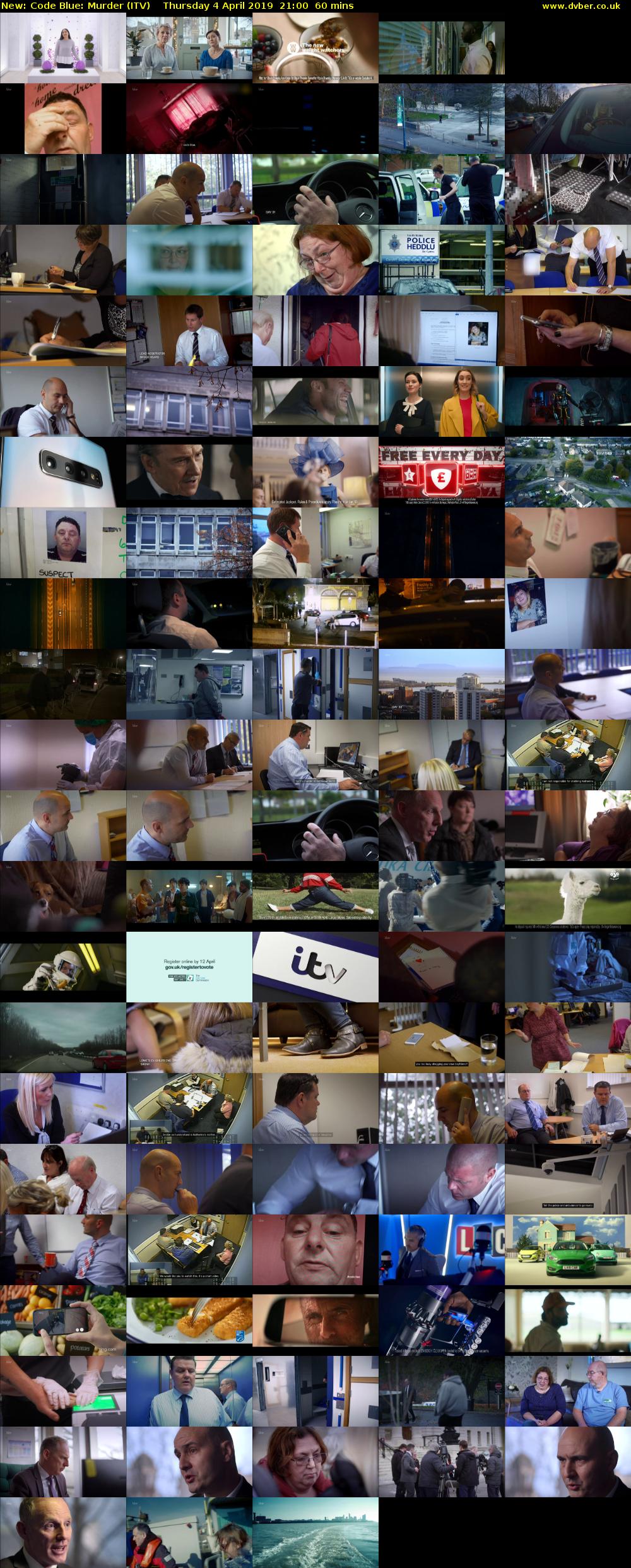 Code Blue: Murder (ITV) Thursday 4 April 2019 21:00 - 22:00