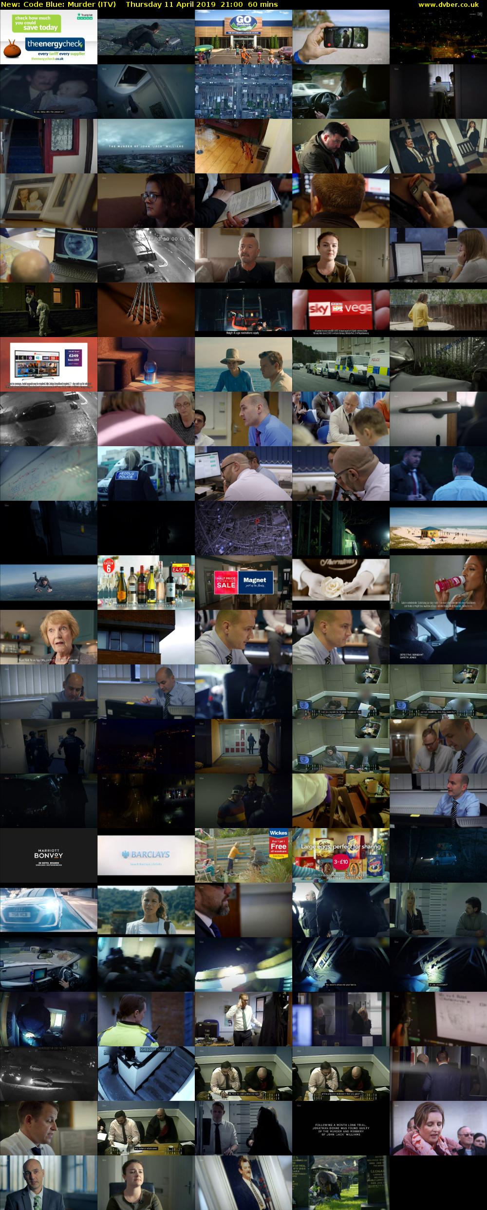Code Blue: Murder (ITV) Thursday 11 April 2019 21:00 - 22:00