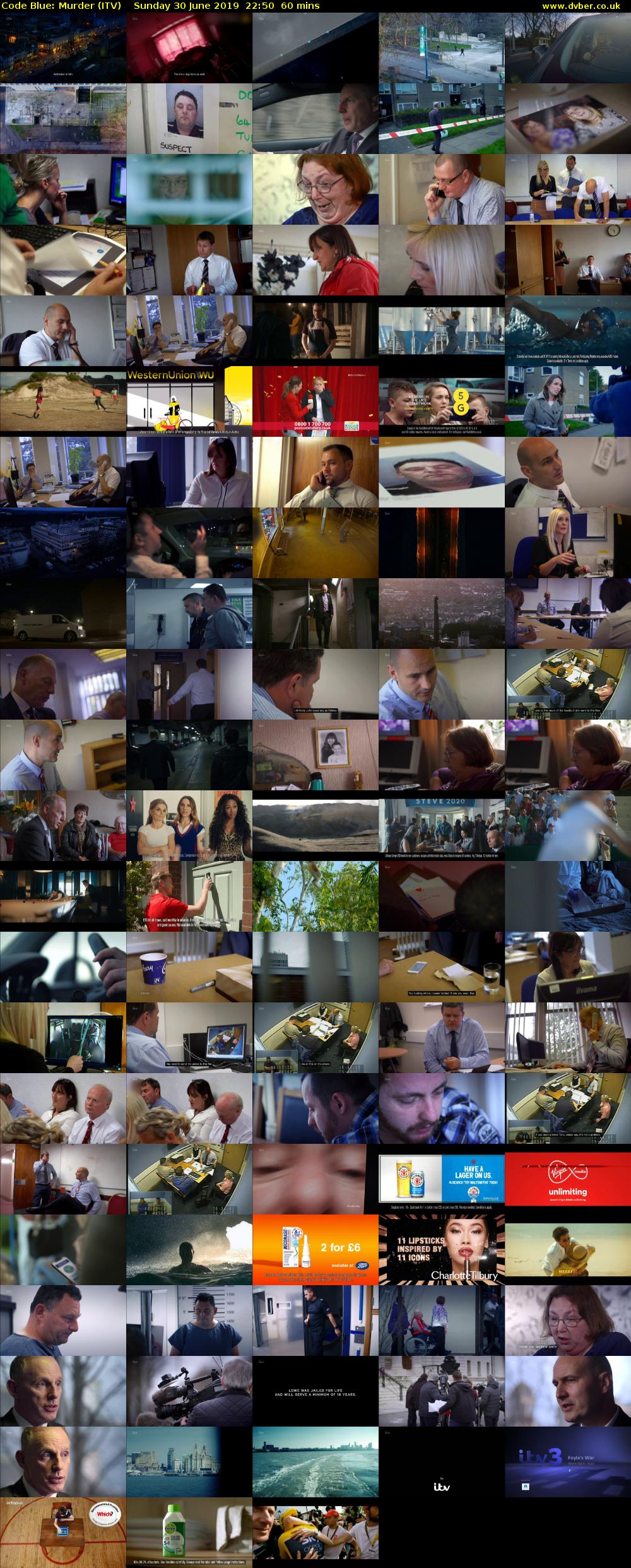 Code Blue: Murder (ITV) Sunday 30 June 2019 22:50 - 23:50