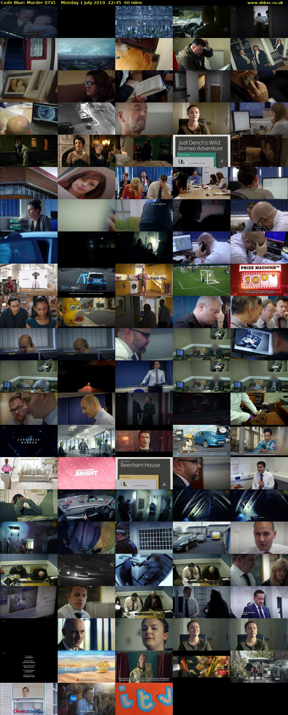 Code Blue: Murder (ITV) Monday 1 July 2019 22:45 - 23:45