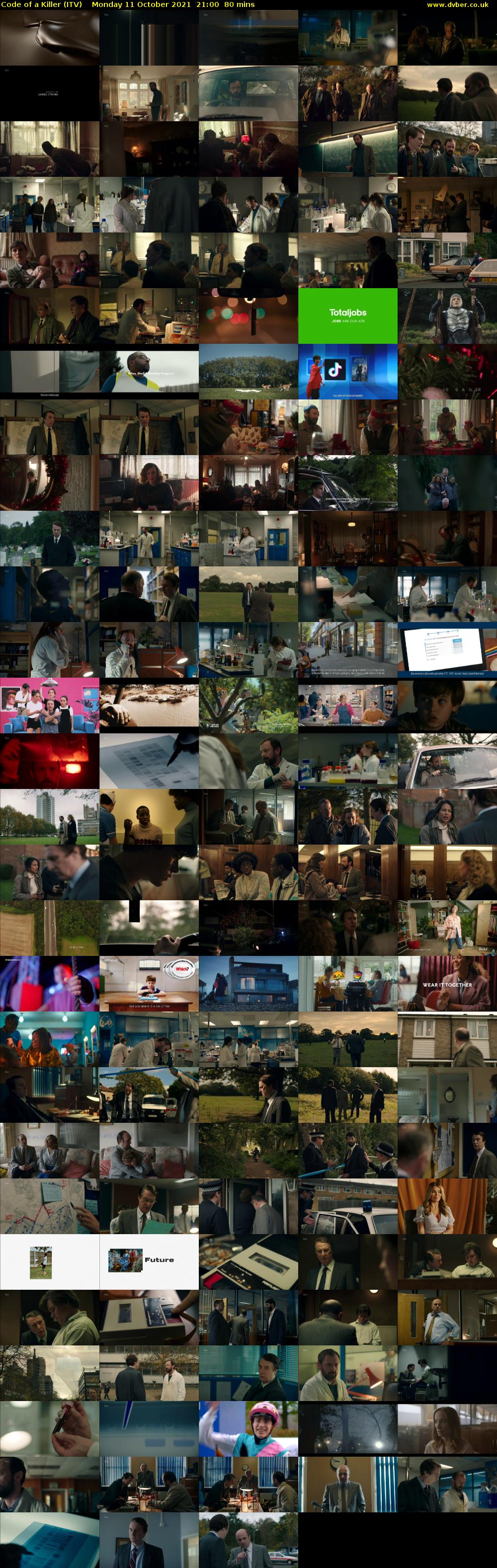 Code of a Killer (ITV) Monday 11 October 2021 21:00 - 22:20
