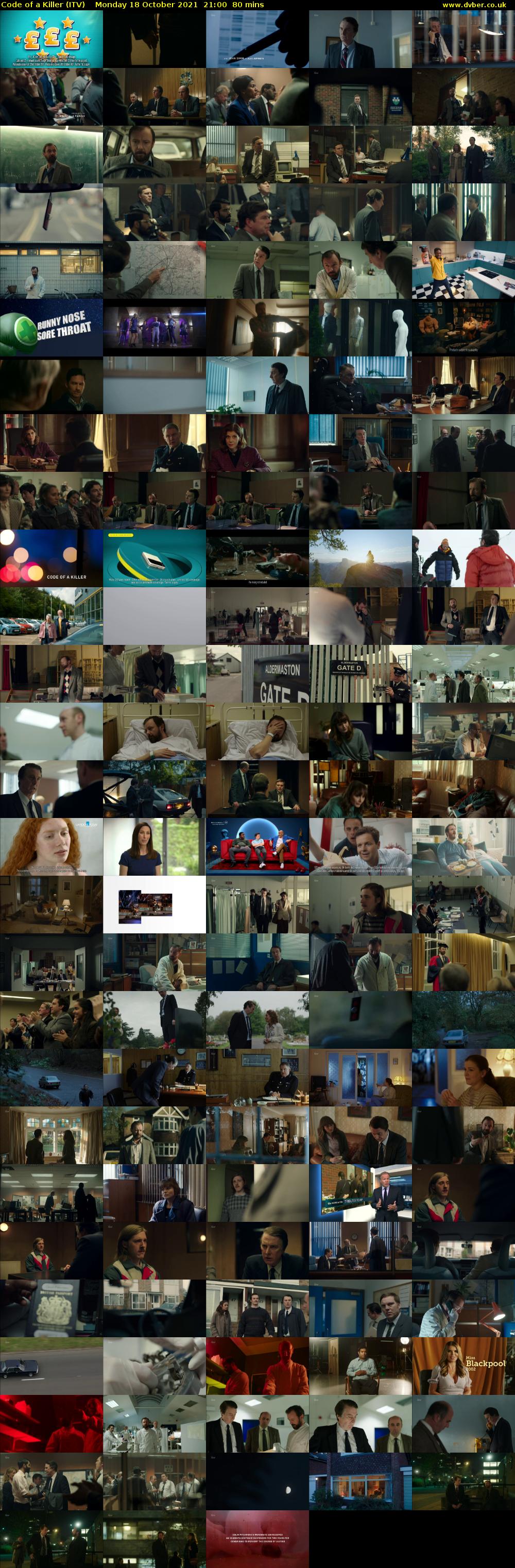 Code of a Killer (ITV) Monday 18 October 2021 21:00 - 22:20