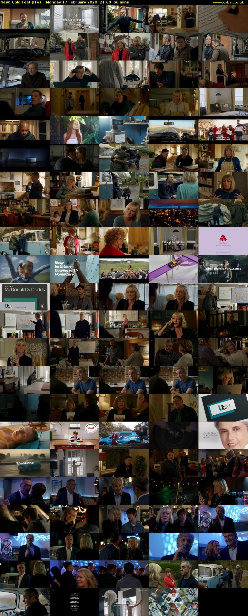 Cold Feet (ITV) Monday 17 February 2020 21:00 - 22:00