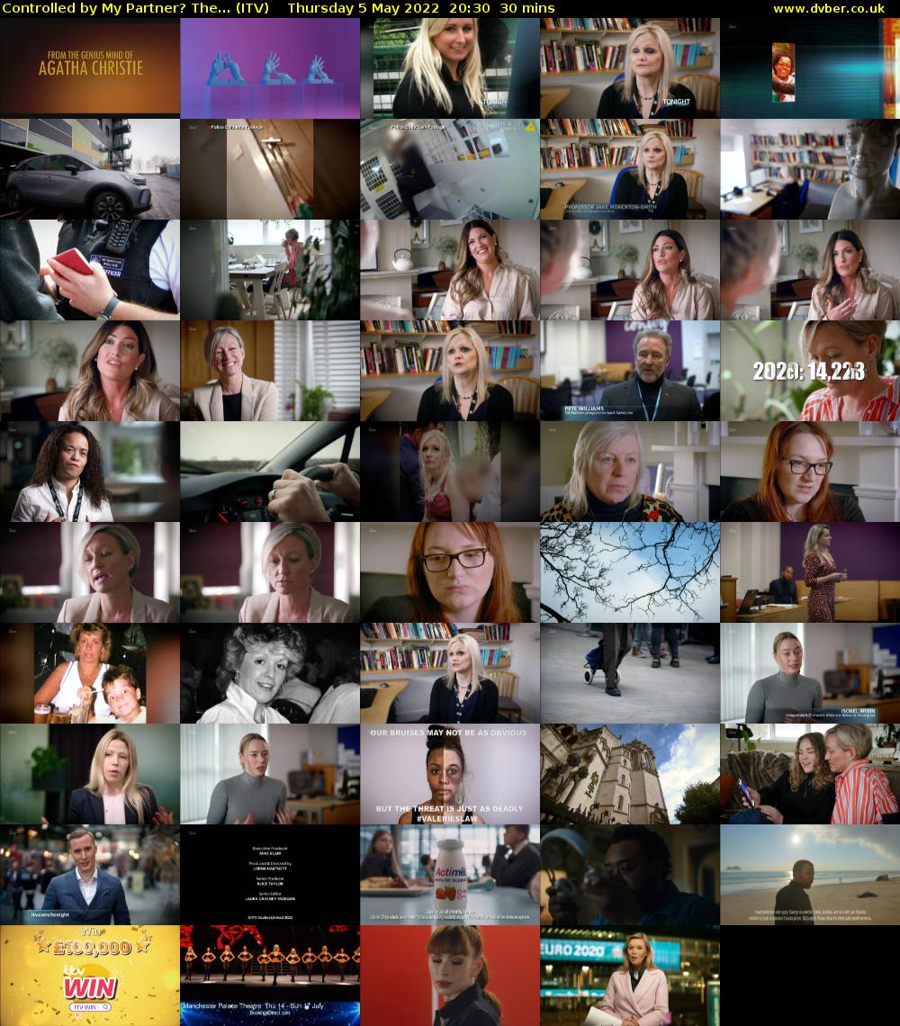 Controlled by My Partner? The... (ITV) Thursday 5 May 2022 20:30 - 21:00