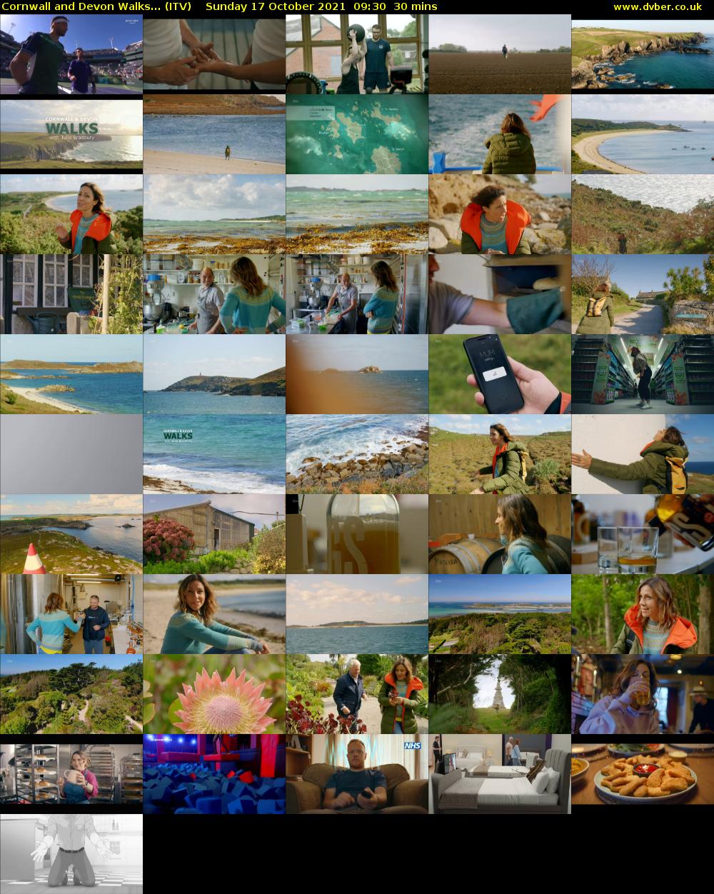 Cornwall and Devon Walks... (ITV) Sunday 17 October 2021 09:30 - 10:00