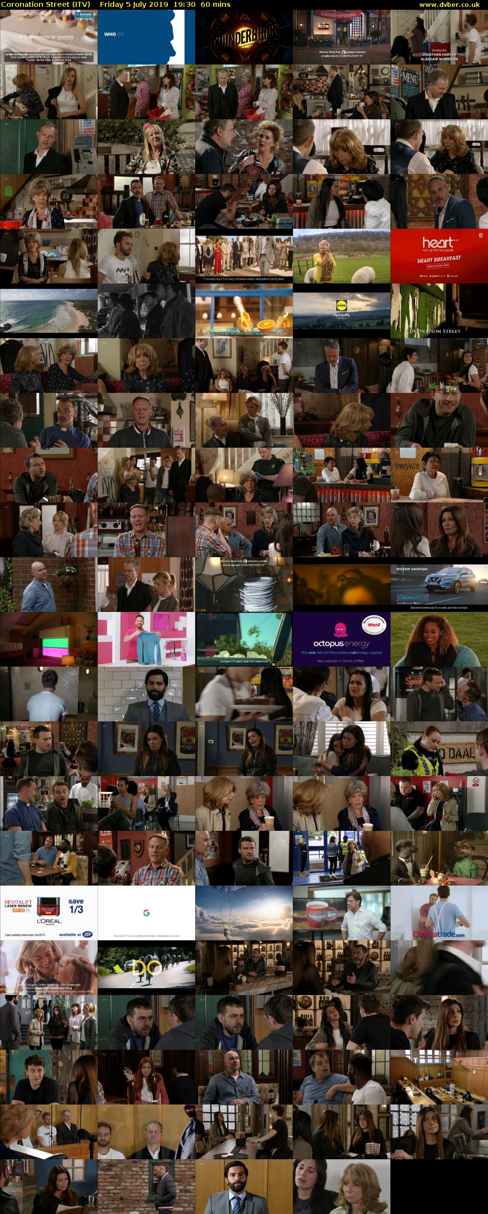 Coronation Street (ITV) Friday 5 July 2019 19:30 - 20:30