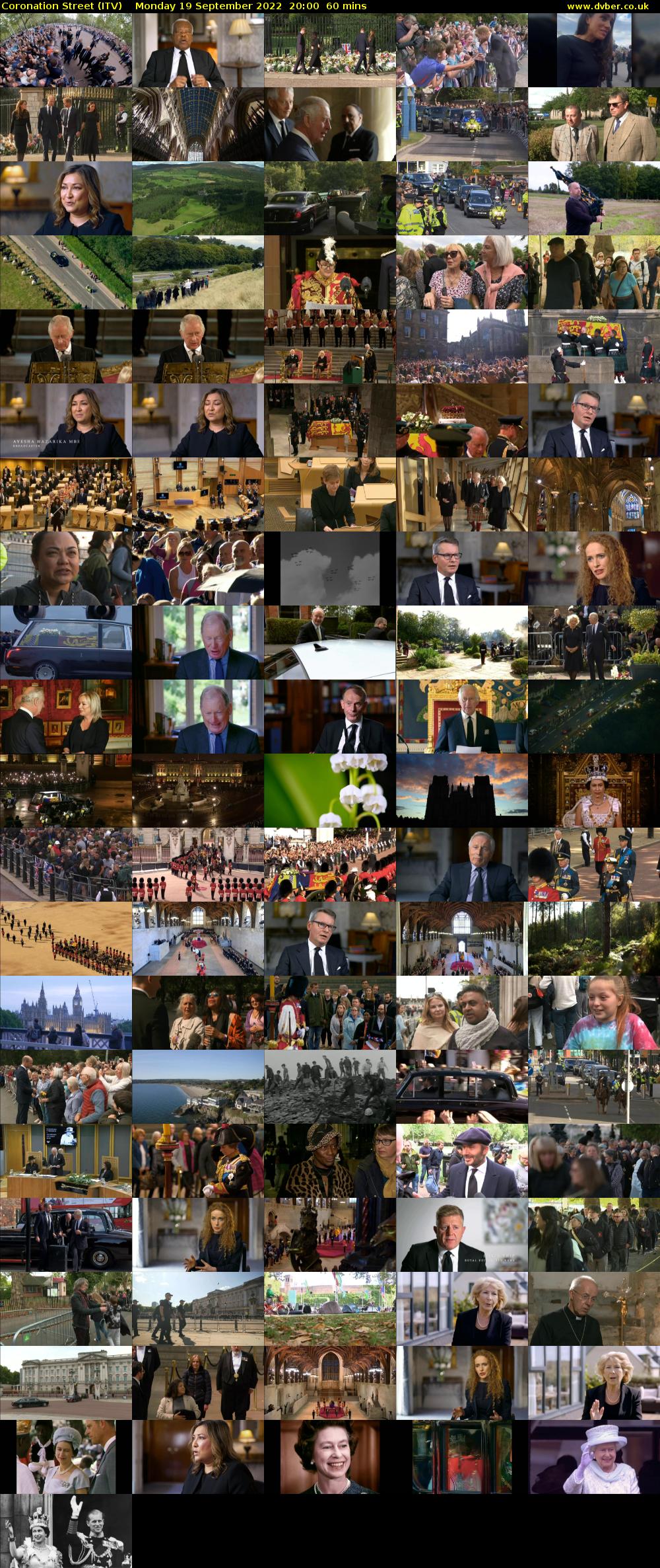 Coronation Street (ITV) Monday 19 September 2022 20:00 - 21:00