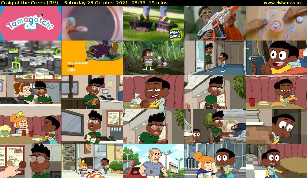 Craig of the Creek (ITV) Saturday 23 October 2021 08:55 - 09:10