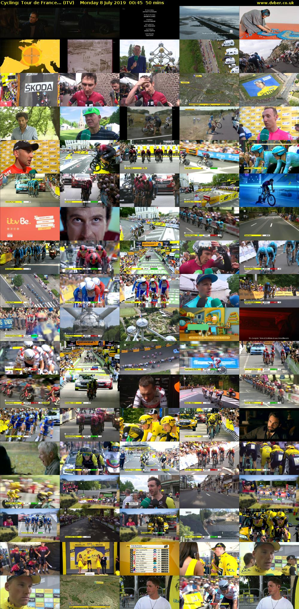 Cycling: Tour de France... (ITV) Monday 8 July 2019 00:45 - 01:35