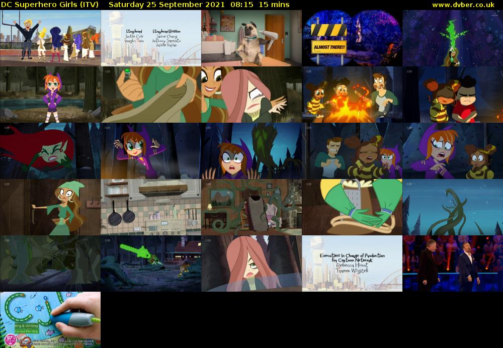 DC Superhero Girls (ITV) Saturday 25 September 2021 08:15 - 08:30