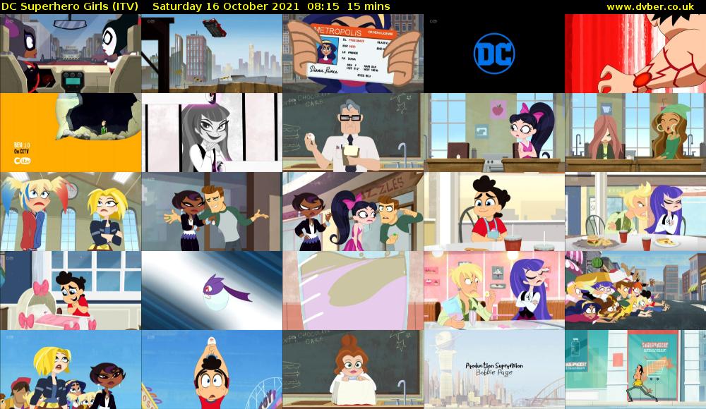 DC Superhero Girls (ITV) Saturday 16 October 2021 08:15 - 08:30