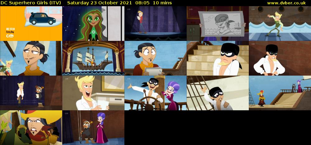 DC Superhero Girls (ITV) Saturday 23 October 2021 08:05 - 08:15