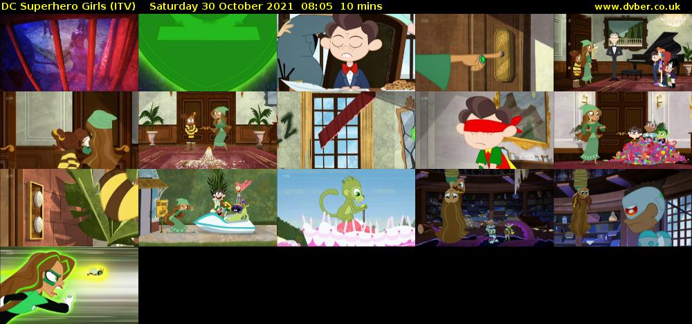 DC Superhero Girls (ITV) Saturday 30 October 2021 08:05 - 08:15