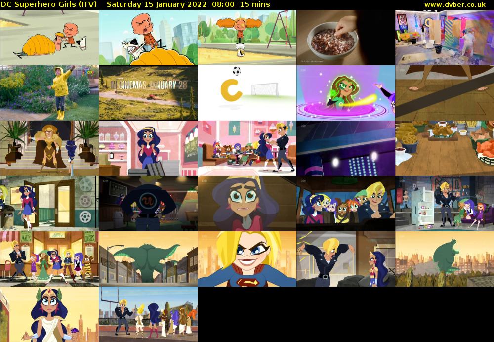 DC Superhero Girls (ITV) Saturday 15 January 2022 08:00 - 08:15