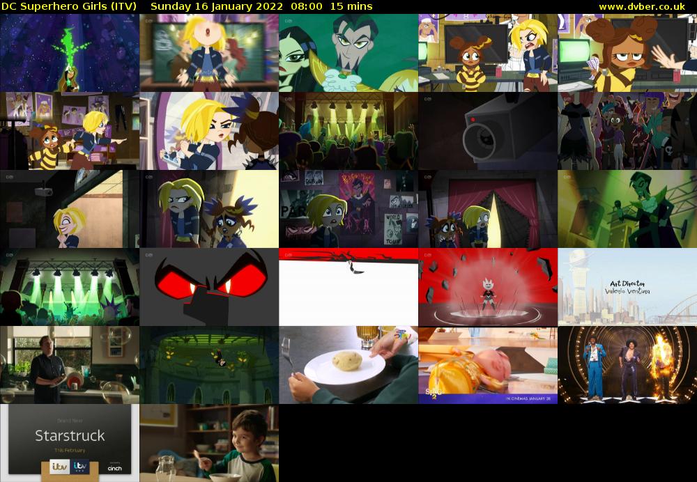 DC Superhero Girls (ITV) Sunday 16 January 2022 08:00 - 08:15