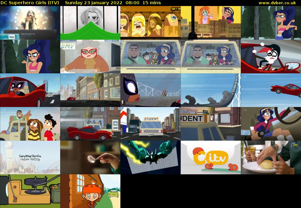 DC Superhero Girls (ITV) Sunday 23 January 2022 08:00 - 08:15