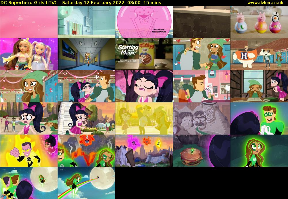 DC Superhero Girls (ITV) Saturday 12 February 2022 08:00 - 08:15