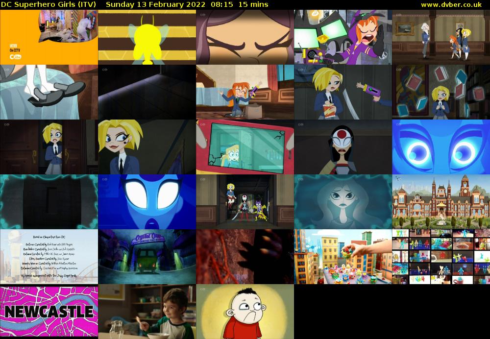 DC Superhero Girls (ITV) Sunday 13 February 2022 08:15 - 08:30