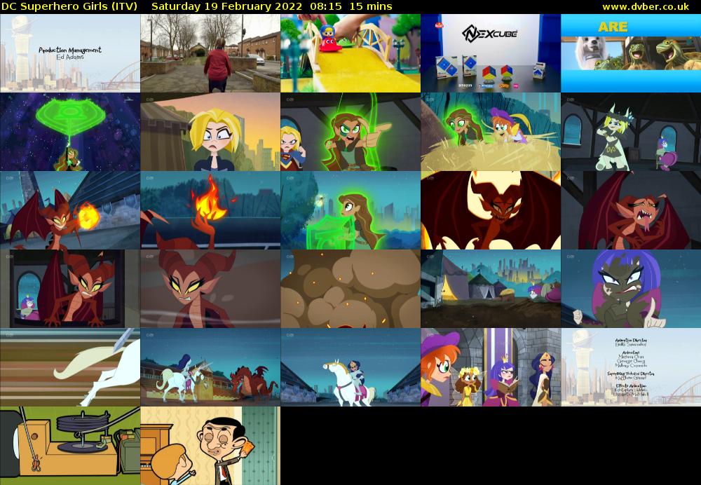 DC Superhero Girls (ITV) Saturday 19 February 2022 08:15 - 08:30