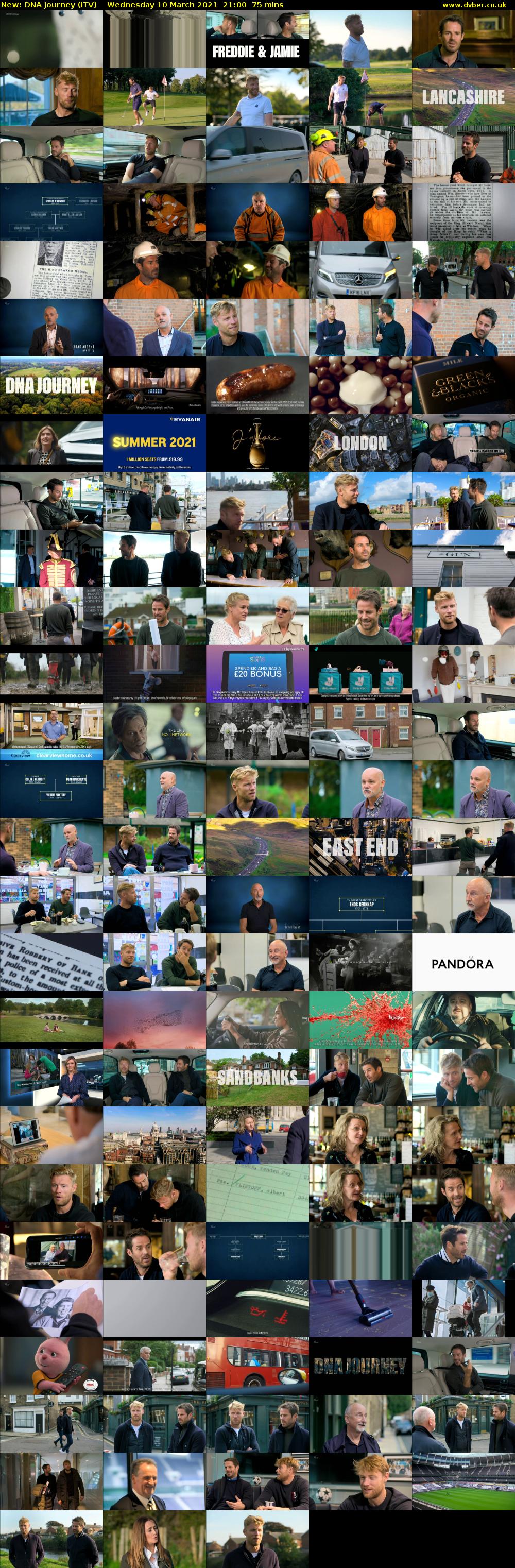 DNA Journey (ITV) Wednesday 10 March 2021 21:00 - 22:15