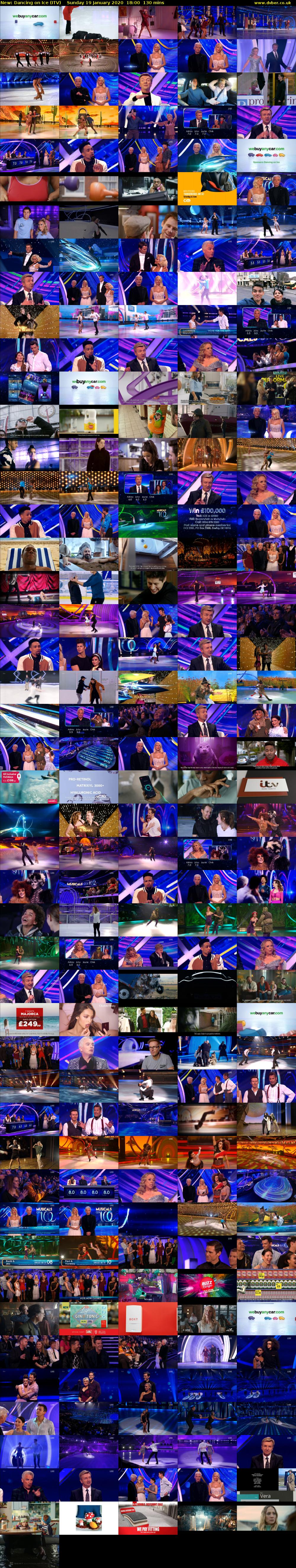 Dancing on Ice (ITV) Sunday 19 January 2020 18:00 - 20:10