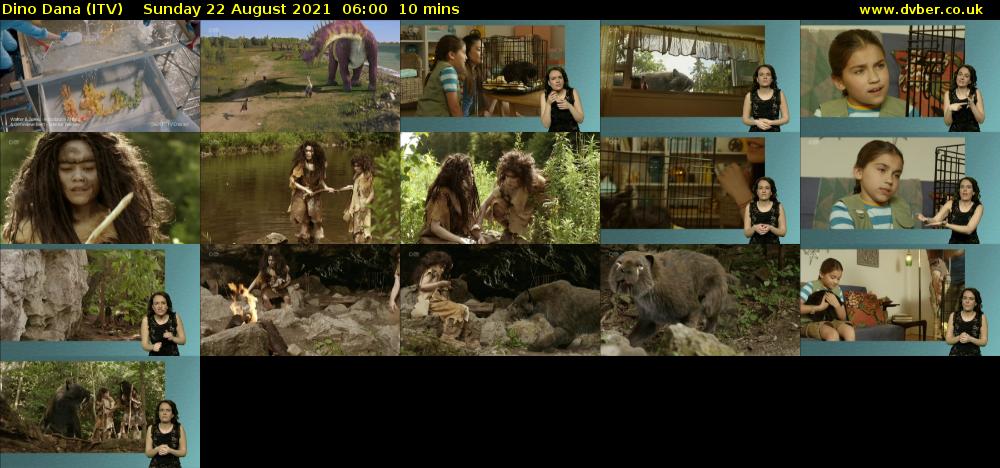 Dino Dana (ITV) Sunday 22 August 2021 06:00 - 06:10